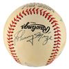 Image 2 : Baseball Hall of Famers (8) Signed Baseball
