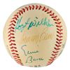 Image 3 : Baseball Hall of Famers (8) Signed Baseball