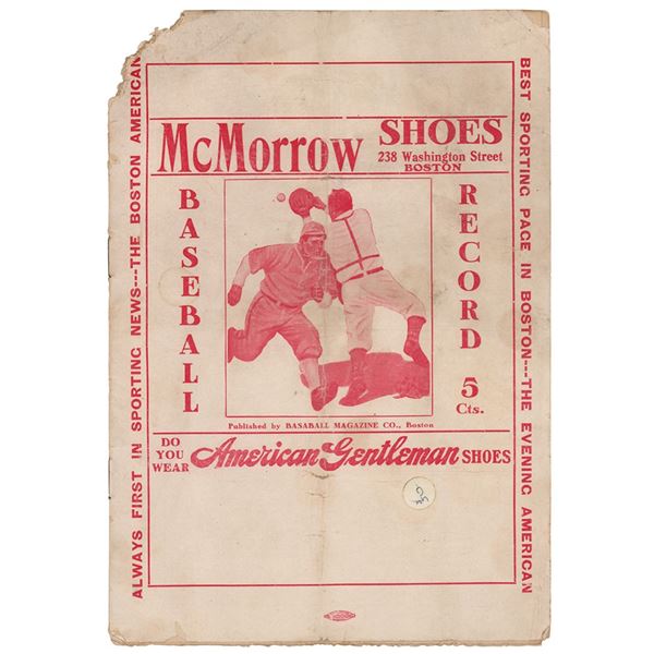 Boston Rustlers: 1911 Program