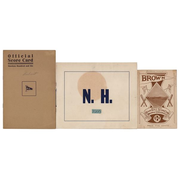 Early 20th Century Collegiate Baseball Programs (3)