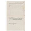 Image 1 : Clark Griffith Signed Contract