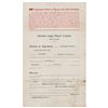 Image 2 : Clark Griffith Signed Contract
