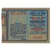Image 1 : New York Yankees vs. Washington Senators 1942 Military Benefit Ticket Stub: Babe Ruth's 'Last Home R