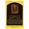 Image 1 : Satchel Paige Signed HOF Card