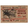 Image 1 : Providence Grays: 1912 International League Program
