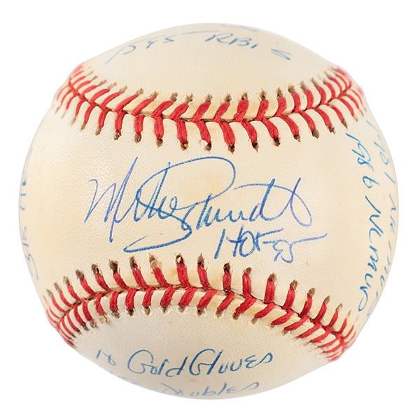 Mike Schmidt Signed Baseball