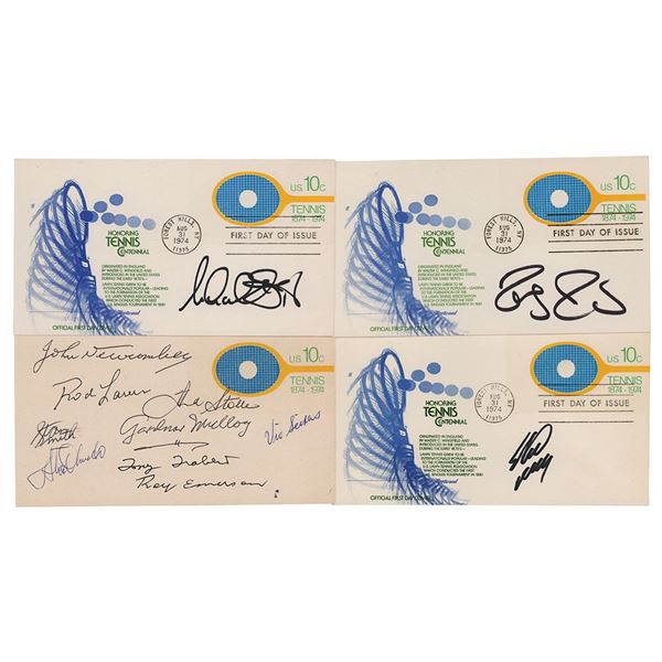 Tennis (4) Signed Covers