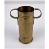 Image 2 : WW1 Trench Art Handled Shell Casing Vase