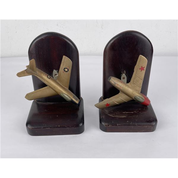 Trench Art Homefront WW2 Bookends