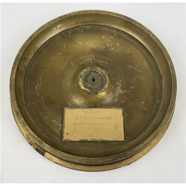 Vietnam Viet Cong Presentation Trench Art Shell