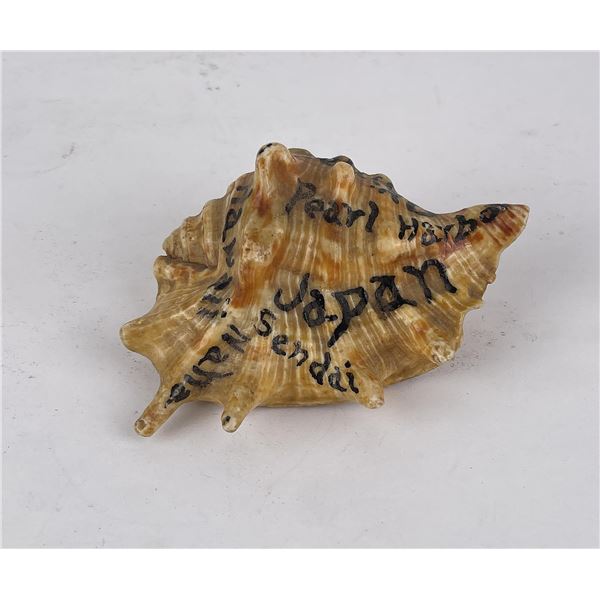 WW2 Souvenir Homefront Painted Shell