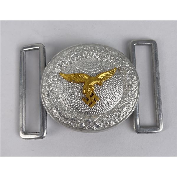 WW2 Nazi German Luftwaffe Officer Belt Buckle