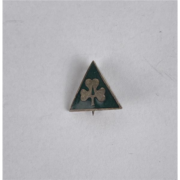 WW2 Nazi German Shamrock Pin