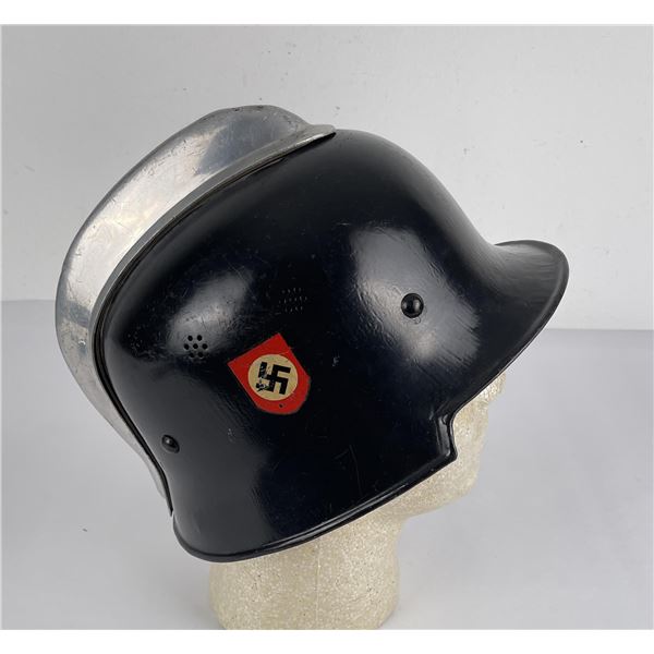 WW2 Nazi German Fire Police Helmet