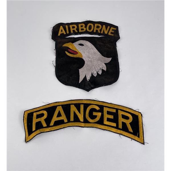 Vietnam Airborne Ranger 101st Jacket Patches