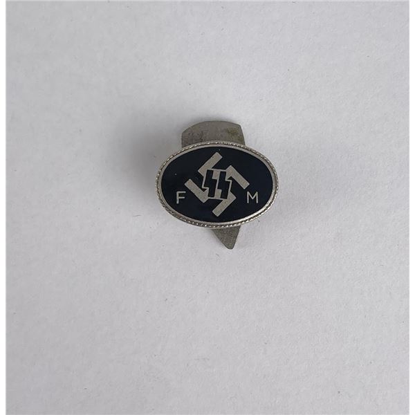 WW2 Nazi German Waffen SS Cufflink FM