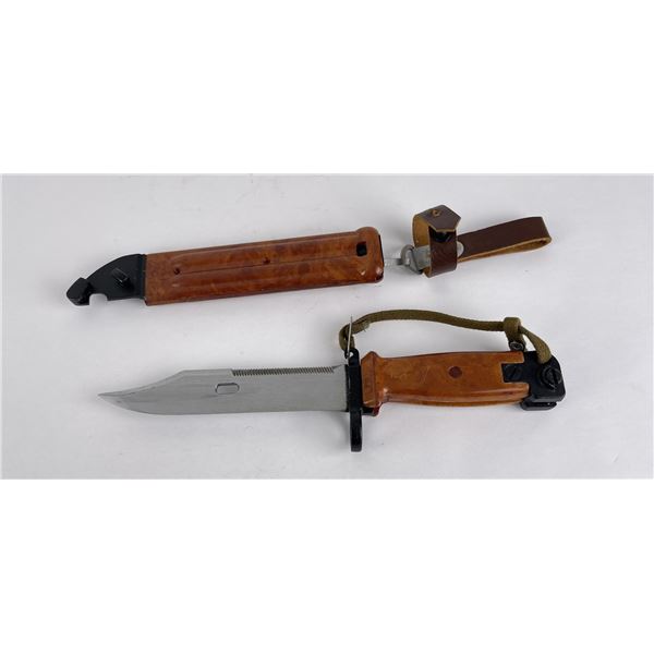 Russian Bakelite AK47 Rifle Bayonet