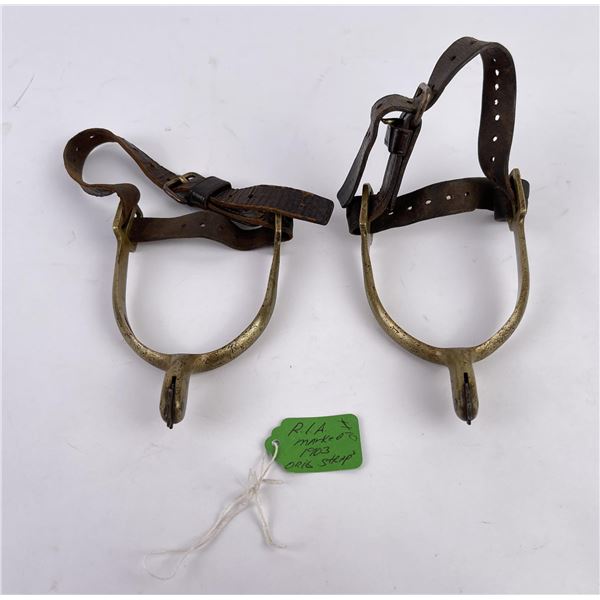 Indian Wars M1885 US Cavalry Spurs