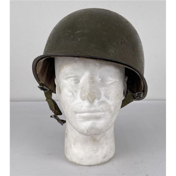 WW2 Rear Seam M1 US Army Helmet