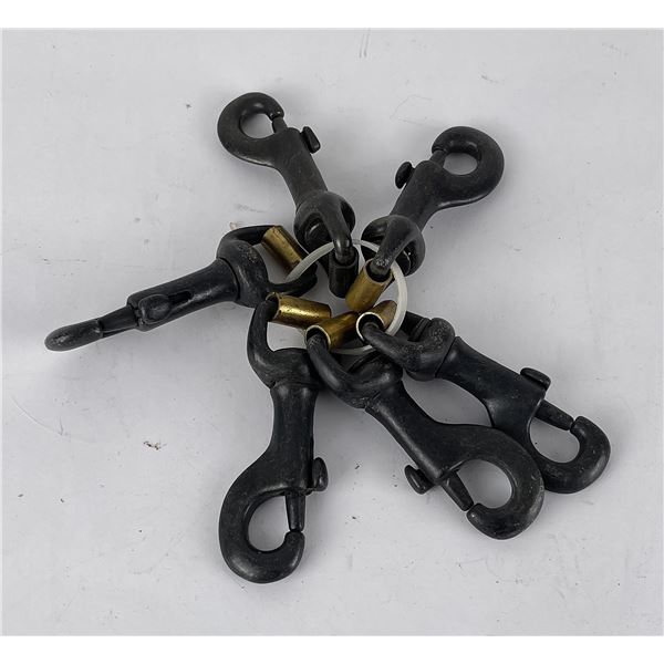 Group of US Cavalry Bridle Lead Rope Clips