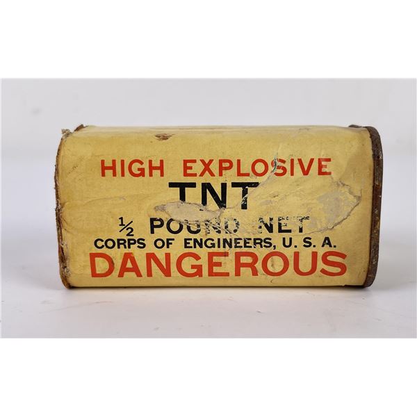 WW2 Half Pound Original TNT Block Case