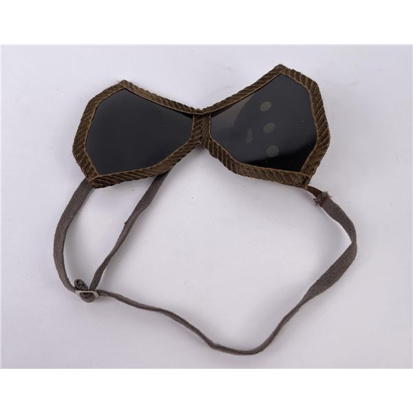 WW2 Nazi German Desert Sand Goggles