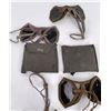 Image 4 : Lot of 6 WW2 German North African Sun Dust Goggles