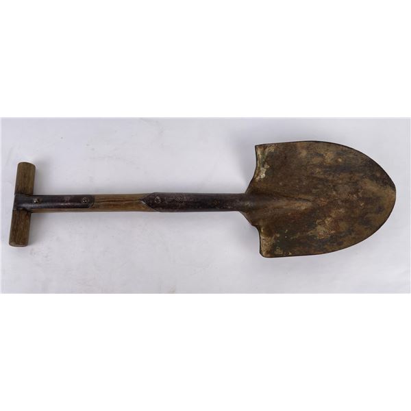 WW2 US British Made T Handle Shovel