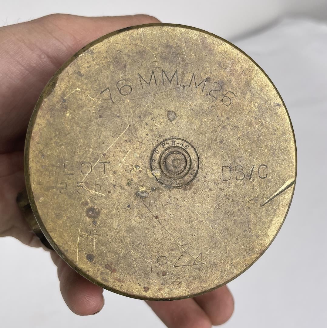 WW2 76mm M26 Trench Art Shell Casing