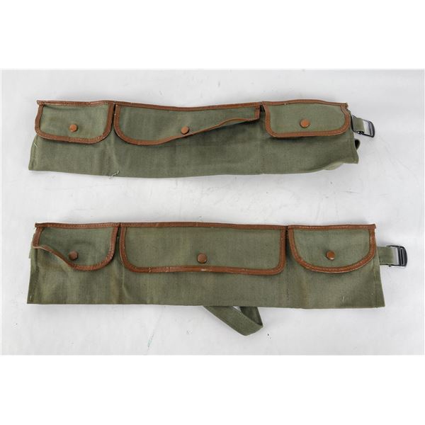 WW2 Soldiers Money Belts x2