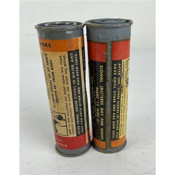 Pair of Vietnam Survival Flares