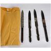 Image 9 : WW2 US Military Demilled M4 Bayonets Knives