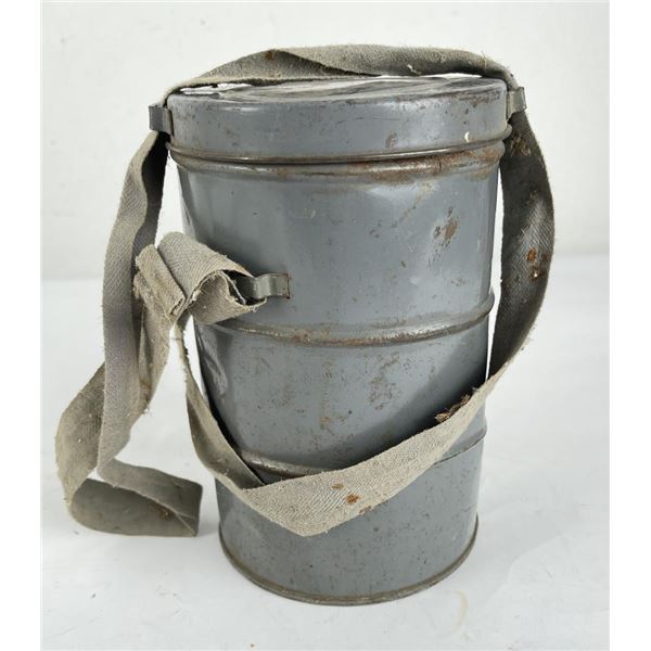 WW2 French Gas Mask in Canister