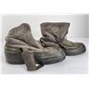 Image 6 : WW2 US Army Air Force Leather Flight Boots A-6