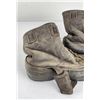 Image 7 : WW2 US Army Air Force Leather Flight Boots A-6