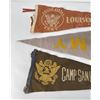 Image 2 : Group of WW2 Felt Army Pennants