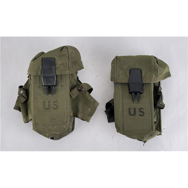 Pair of Vietnam War Nylon Ammo Pouches