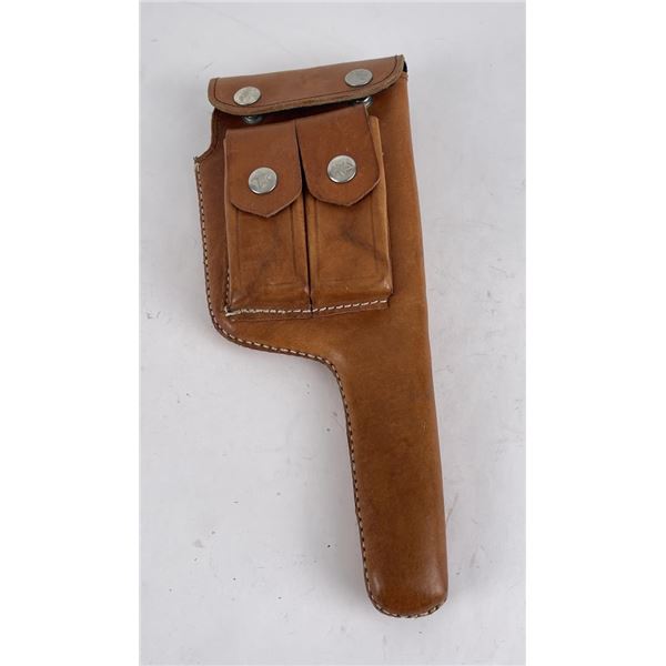 Chinese Bolo Mauser Leather Pistol Holster