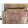 Image 17 : WW2 French Leather Bag Backpack Haversack