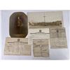 Image 1 : Group of WW1 Documents and Photos