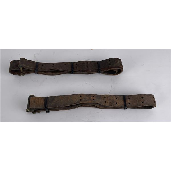 Pair WWII WW2 Springfield 03A3 Rifle Sling
