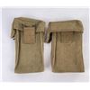 Image 2 : Pair of 1903 Mark I Springfield Magazine Pouches