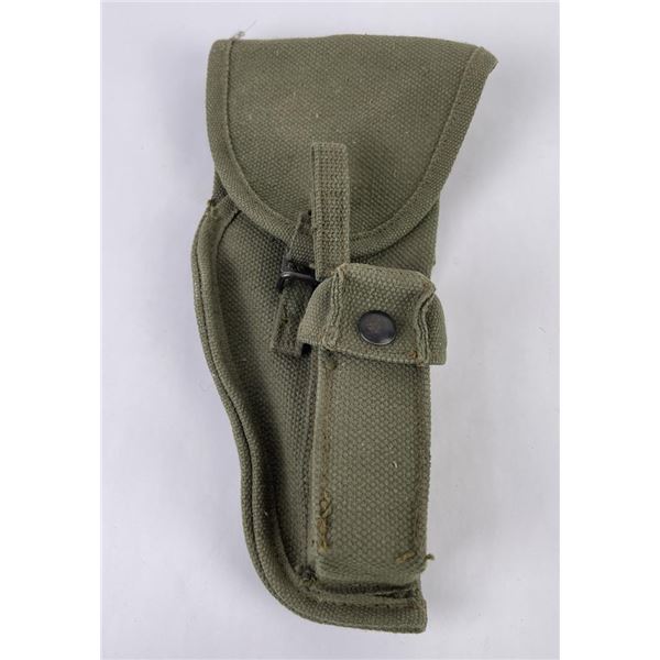 Browning Hi Power Holster Green Canvas 1951