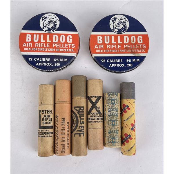 Group of Vintage Air Rifle Pellets