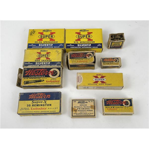 Wester Super X Rifle Pistol Ammo Collection