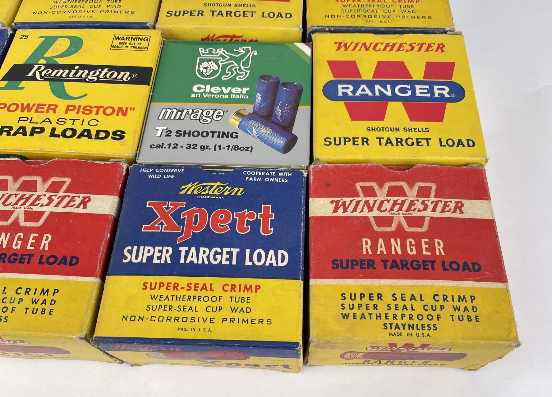 Collection of Vintage Shotgun Shell Boxes