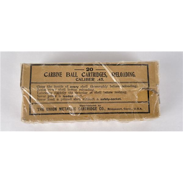 UMC .45 Cal Carbine Rifle Ammo Box