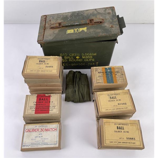 340 Rounds of .30 Rifle Ammo