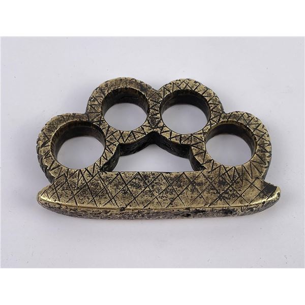 Antique Montana Gamblers Brass Knuckles