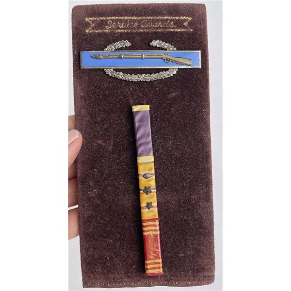 WW2 Purple Heart Medal Ribbon Bar